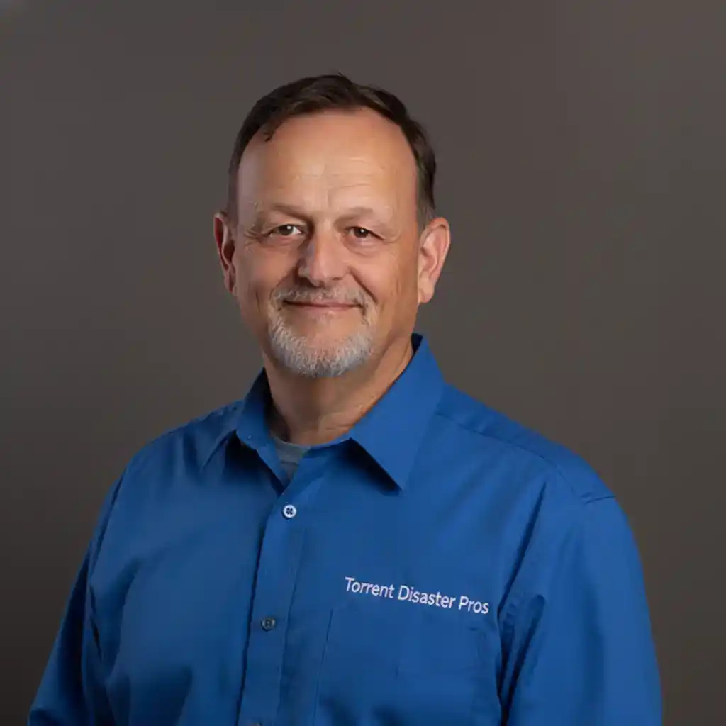 Jeremy Mitchell, owner of Torrent Disaster Pros water damage restoration company